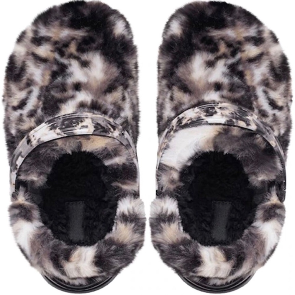 ❤️ CROCS ❤️ RARE COLLECTION LUXURY TIE DYE CLASSIC FUR SURE UNISEX FOOTWEAR . - Picture 4 of 6